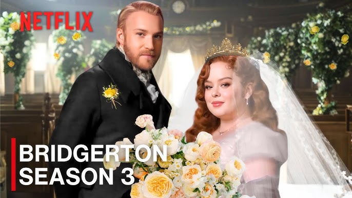 a cover picture of bridgerton season 3